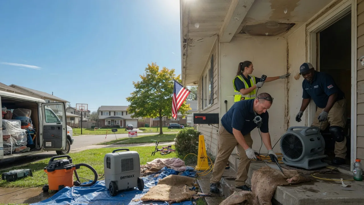 Water Damage Restoration in Decatur, IL near me